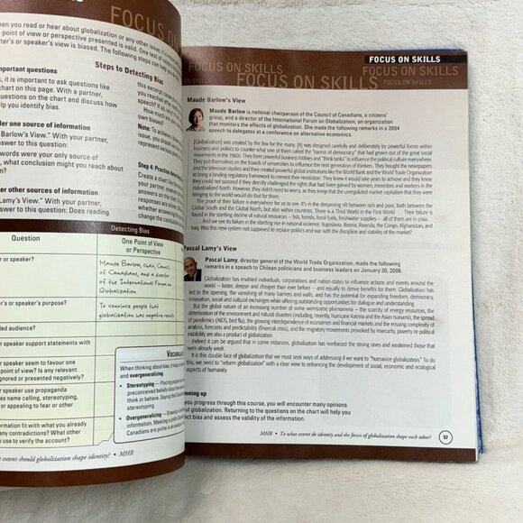 Exploring Globalization McGraw-Hill Ryerson 2007 by Robert Gardner Hardcover - Picture 5 of 7